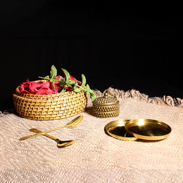 Brass Coasters (Set of 4)-3