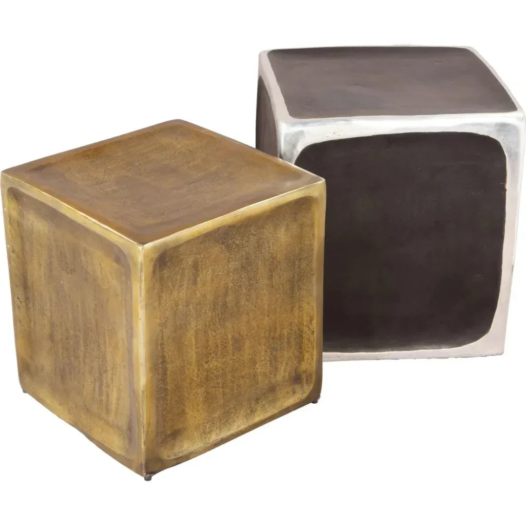 Brics Multicolor Side Table Set (2-Piece)