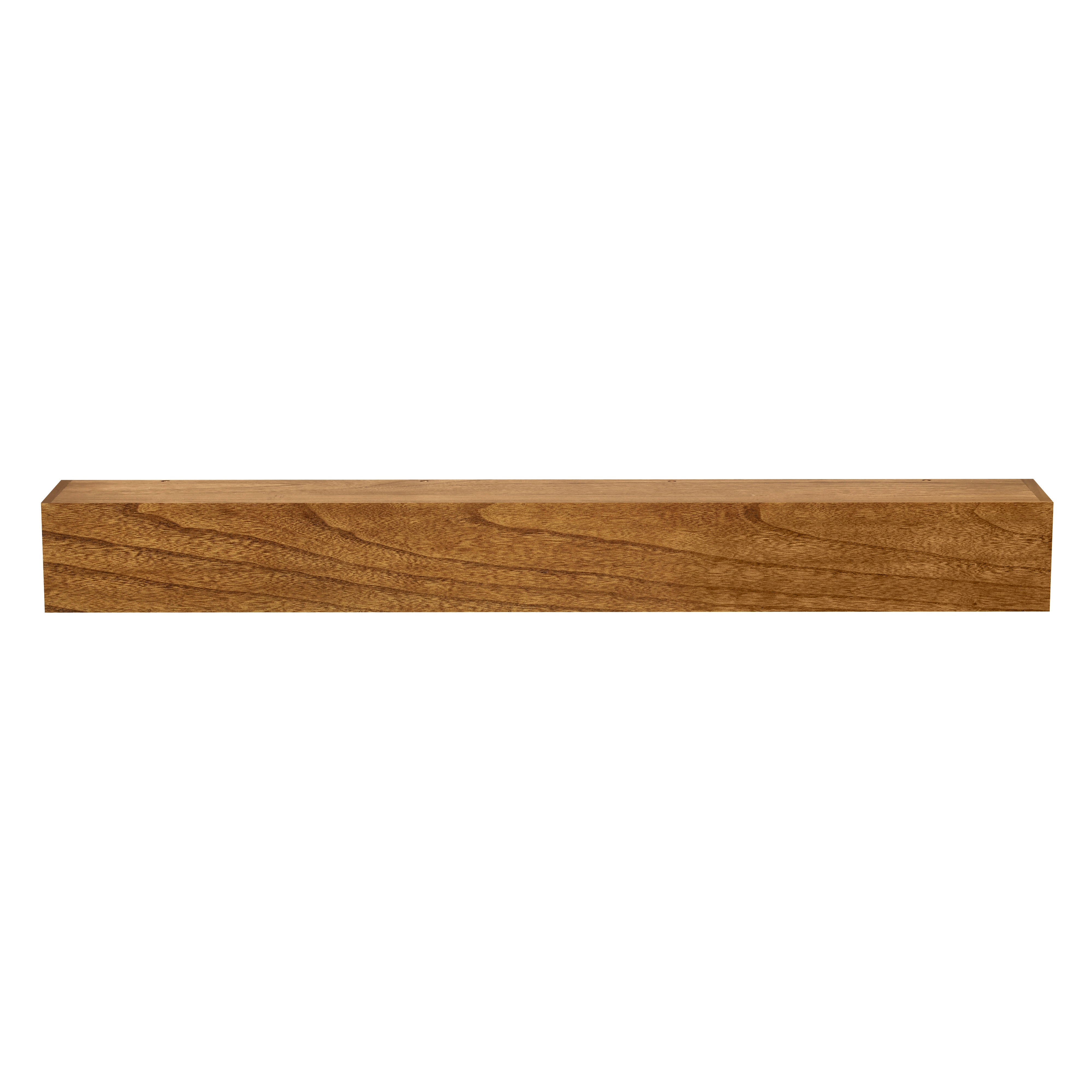 Classic Paulownia Wood Fireplace Mantel Shelf