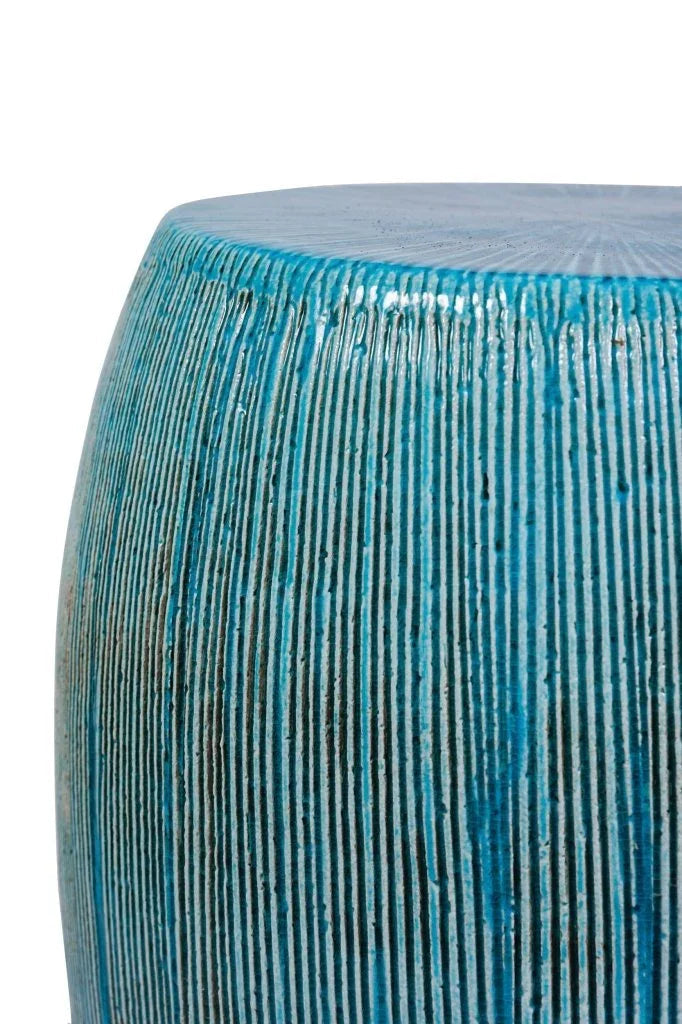 Bud Ceramic Patio Armless Stool