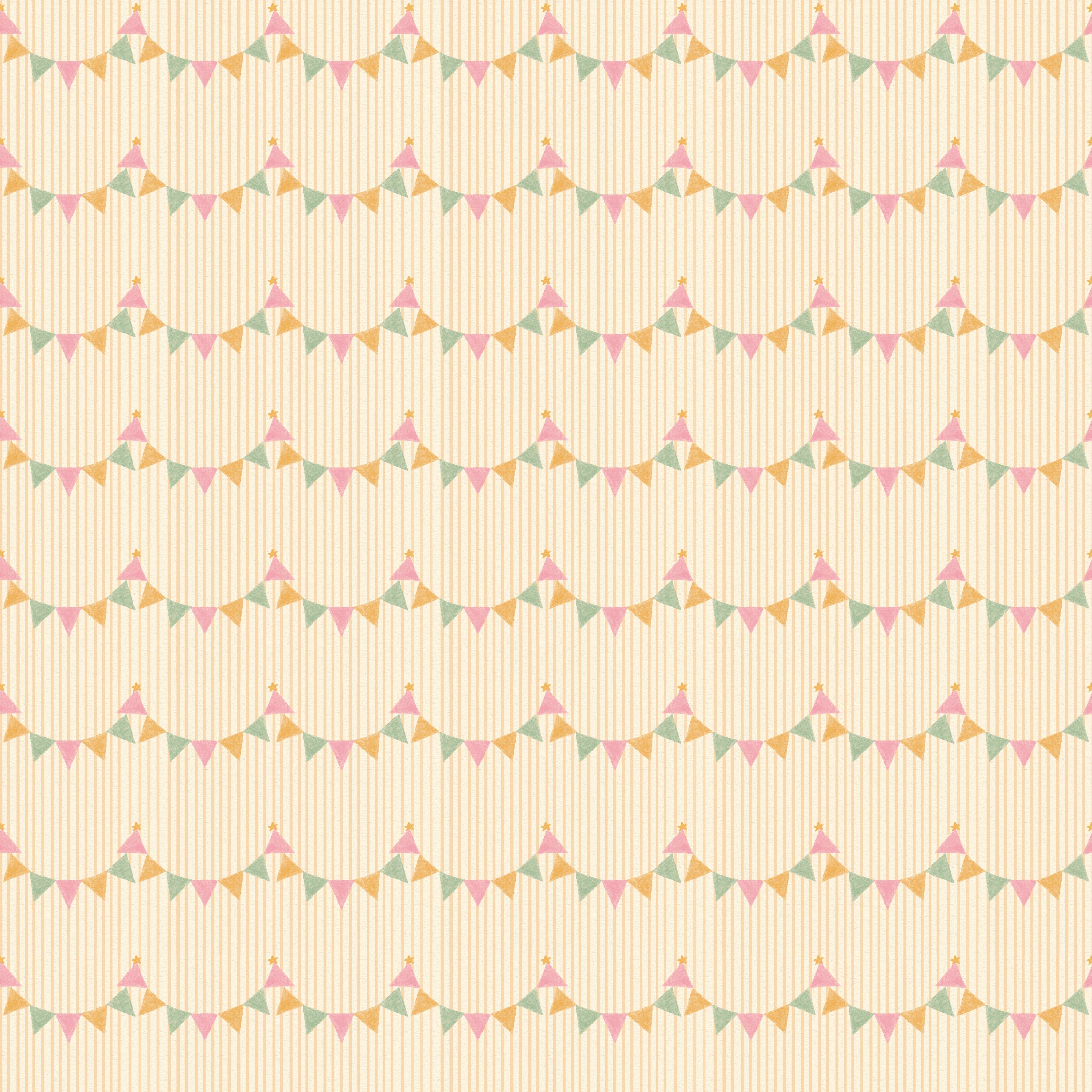 Bunting Wallpaper by Yorkville Studio