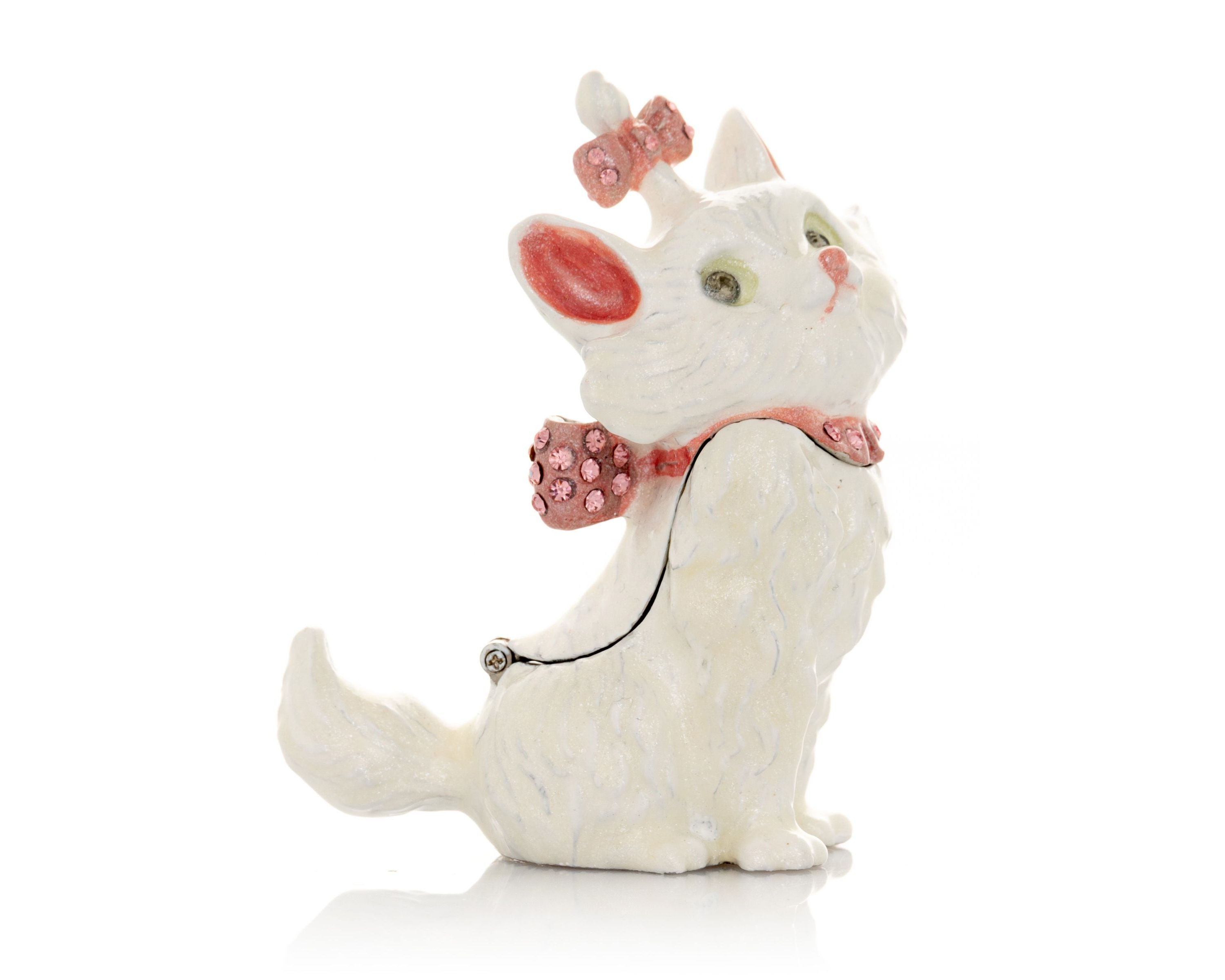 Marie From Aristocats White and Pink Cat-0