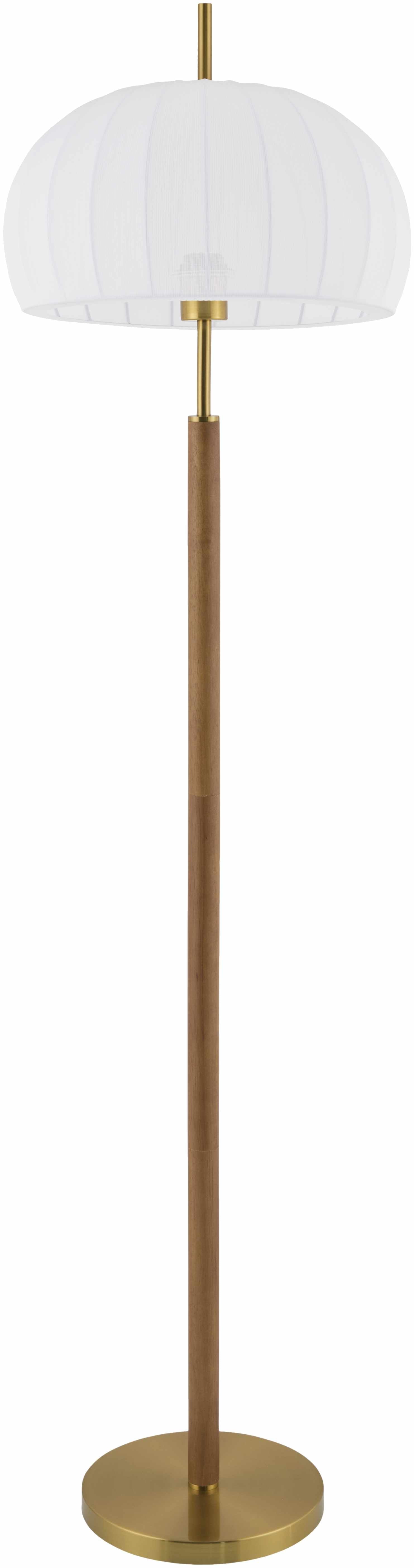 Castellaro Metallic - Brass Floor Lamp-1