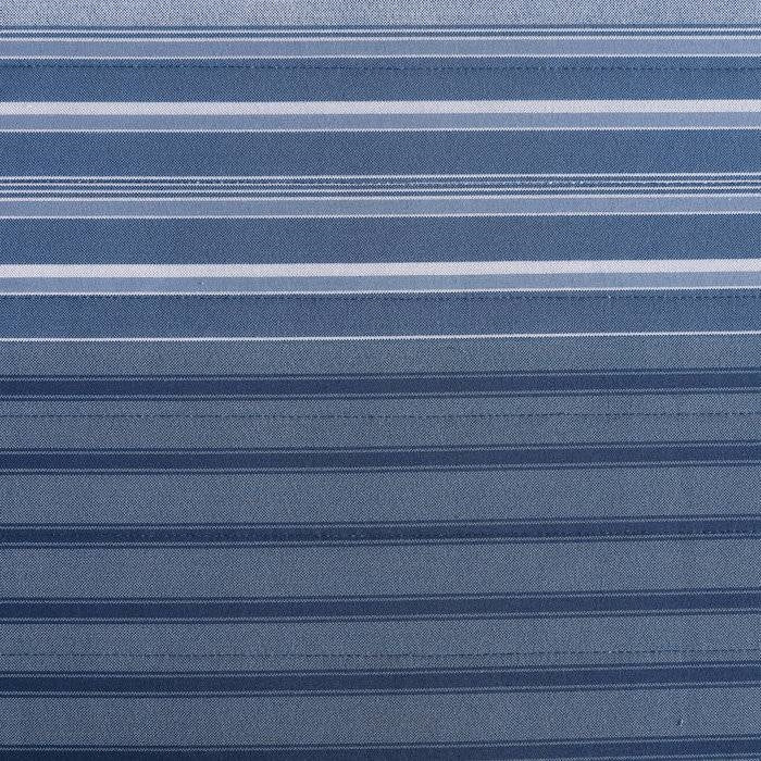 4 Piece Coastal Blue Navy White Stripes Cotton Daybed Cover Bedding Set-2