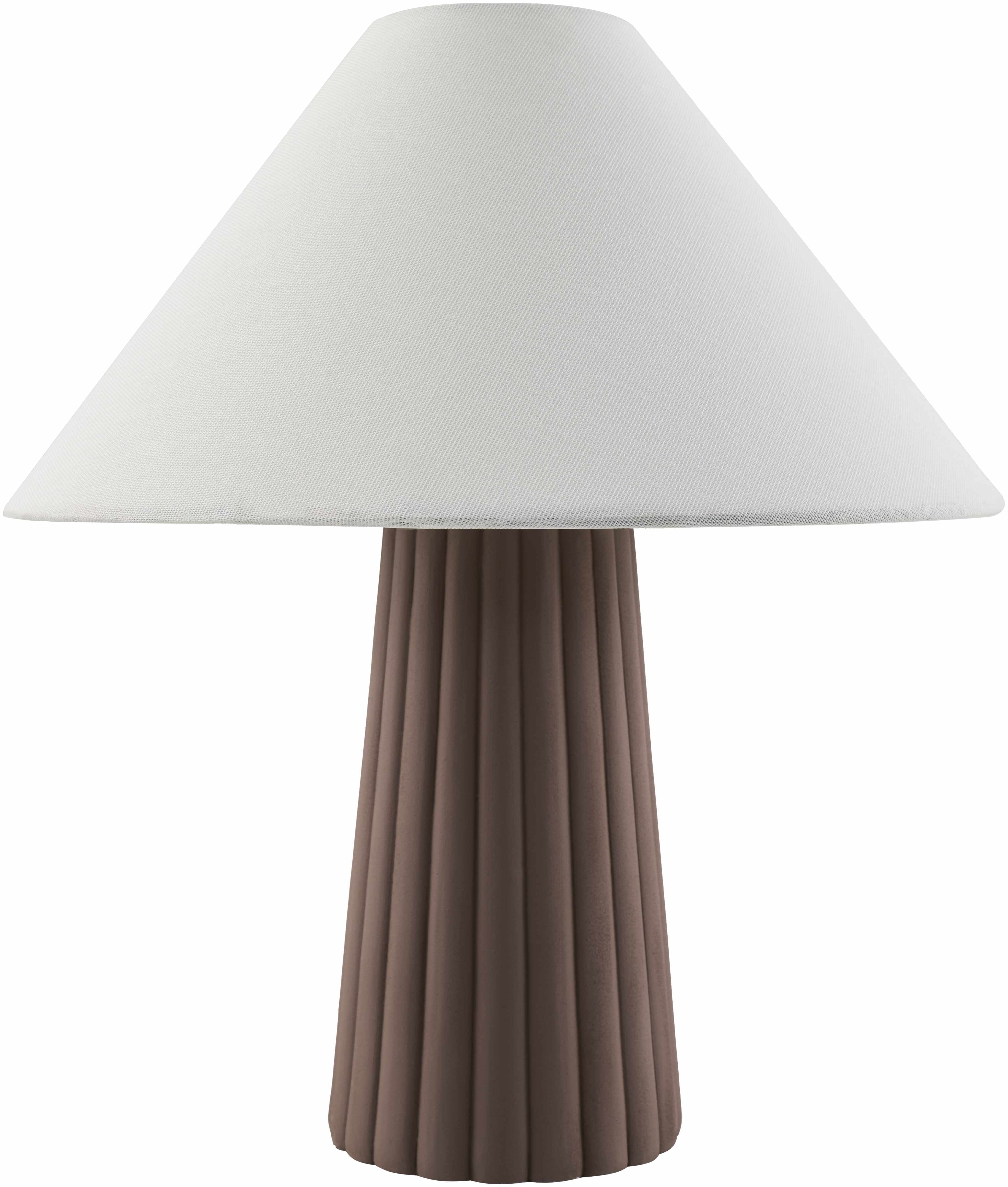 Alfonsine Dark Red Table Lamp-1