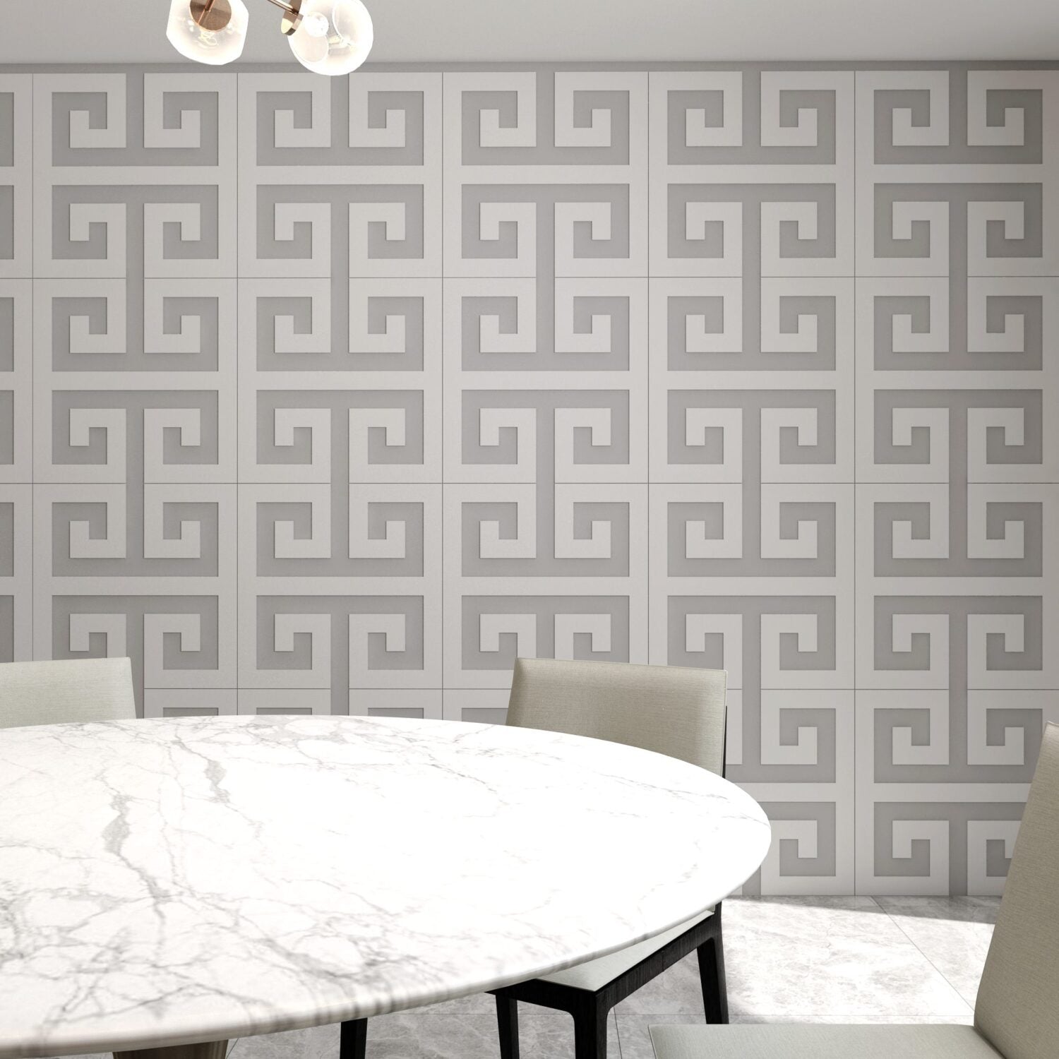 Greek Key 3D Wall Panels-0