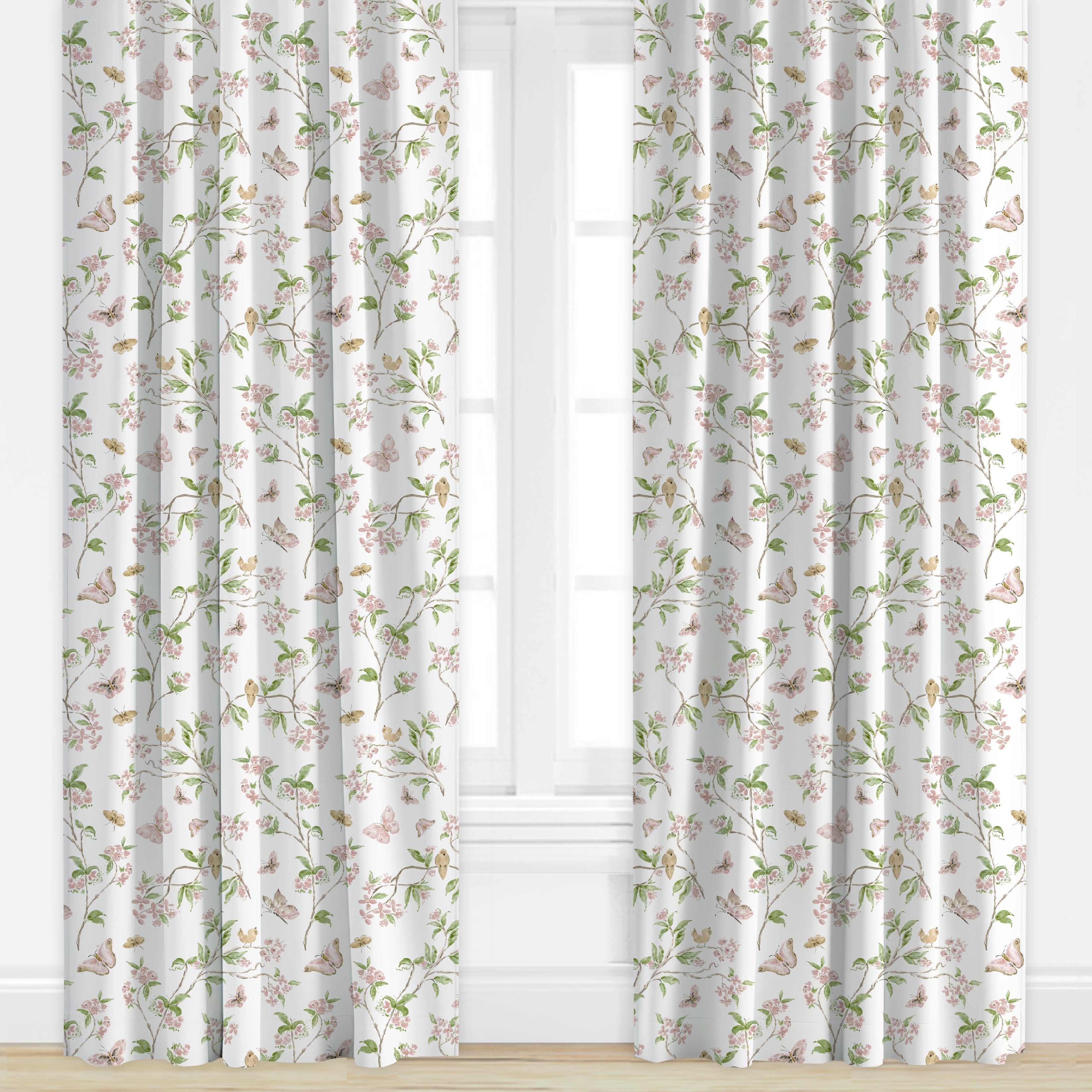 Weezie in Petal Drapery Panel