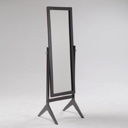 Full Length Cheval Mirror in Espresso Finish-0