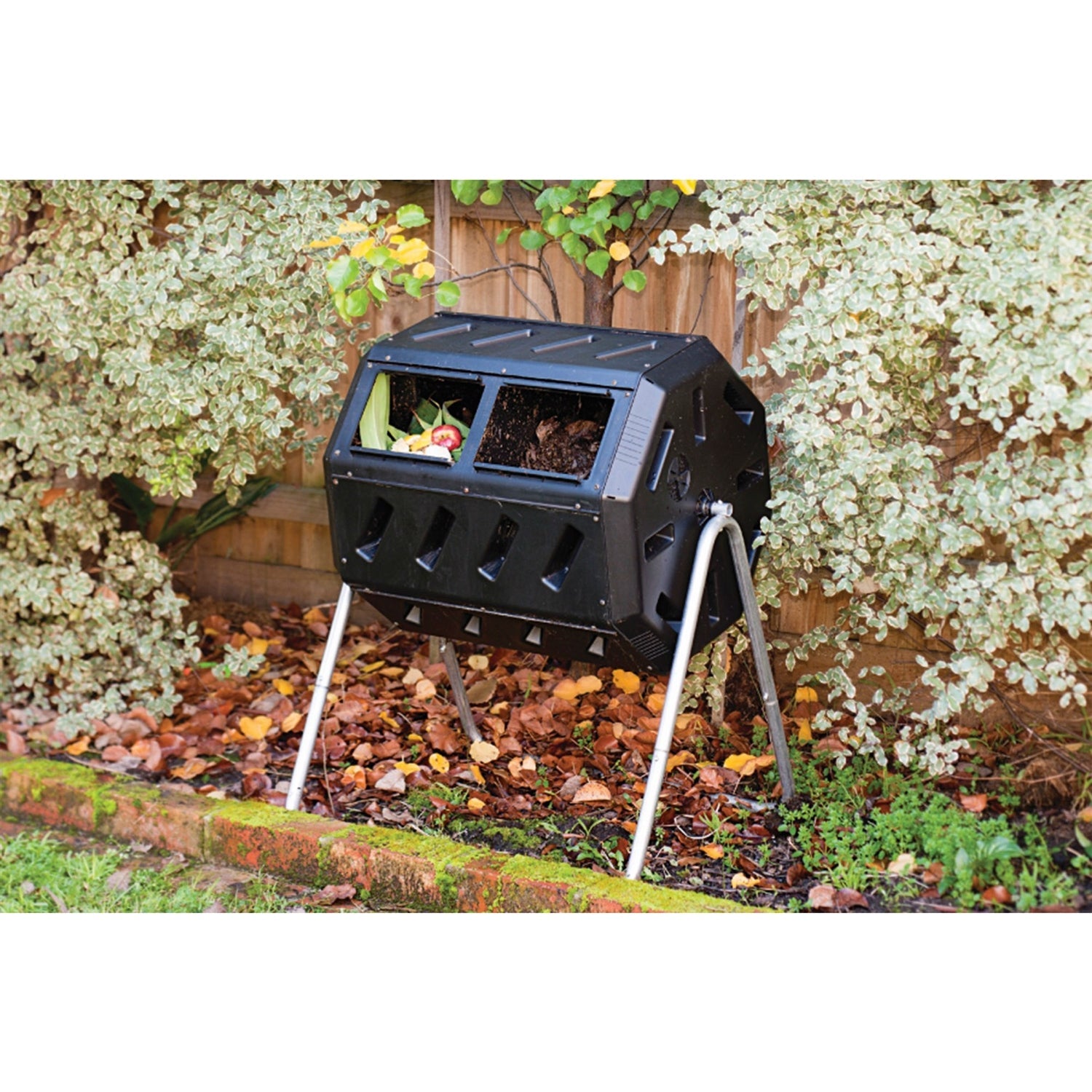 37-Gallon Tumbling Compost Bin Tumbler Composter - 5 Cu. Ft.-2