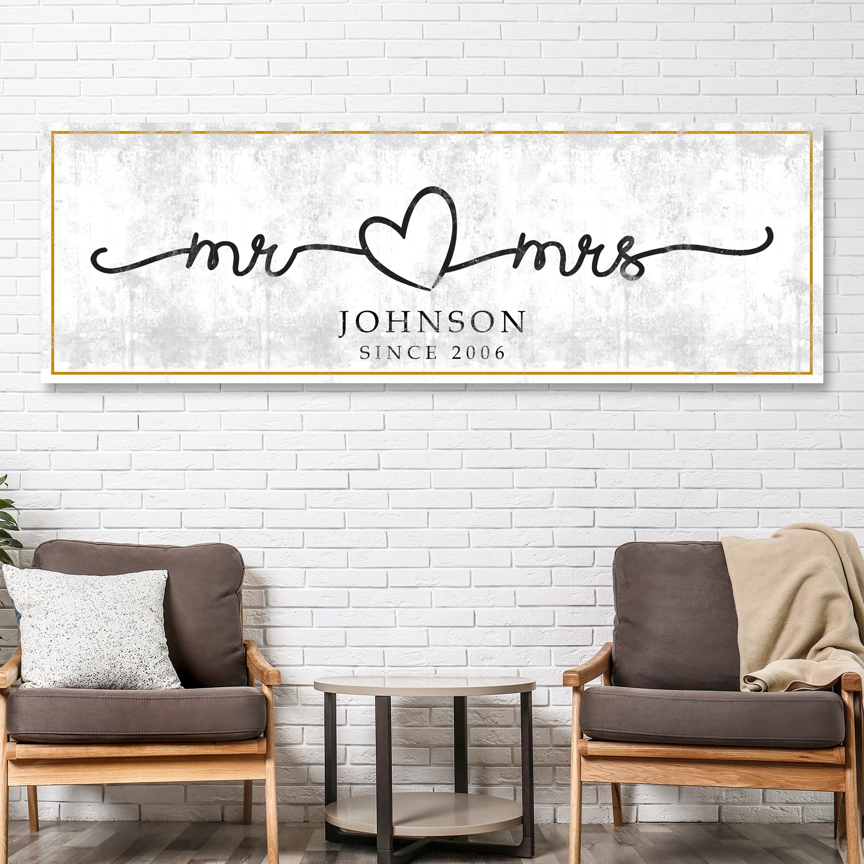 Mr. And Mrs. Sign