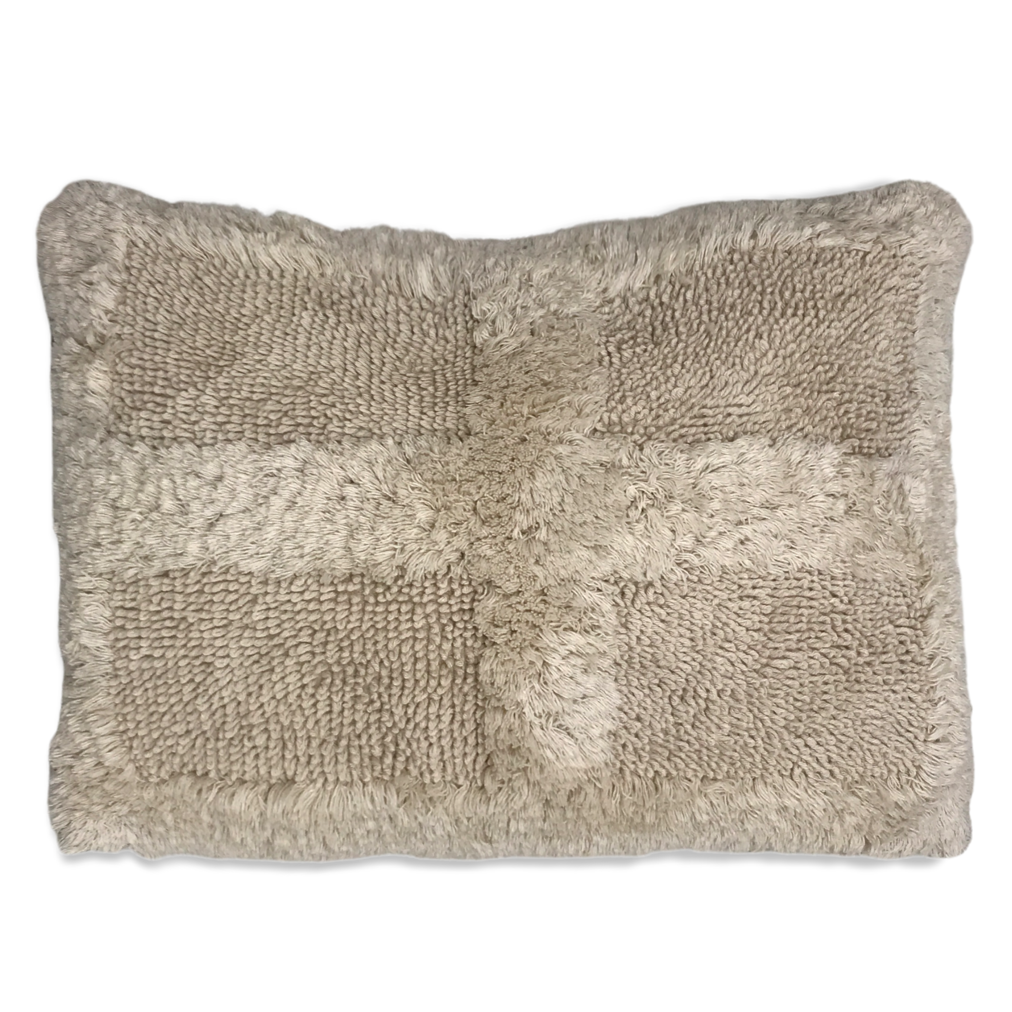 Stone Wash Cross Pattern Pillow-9