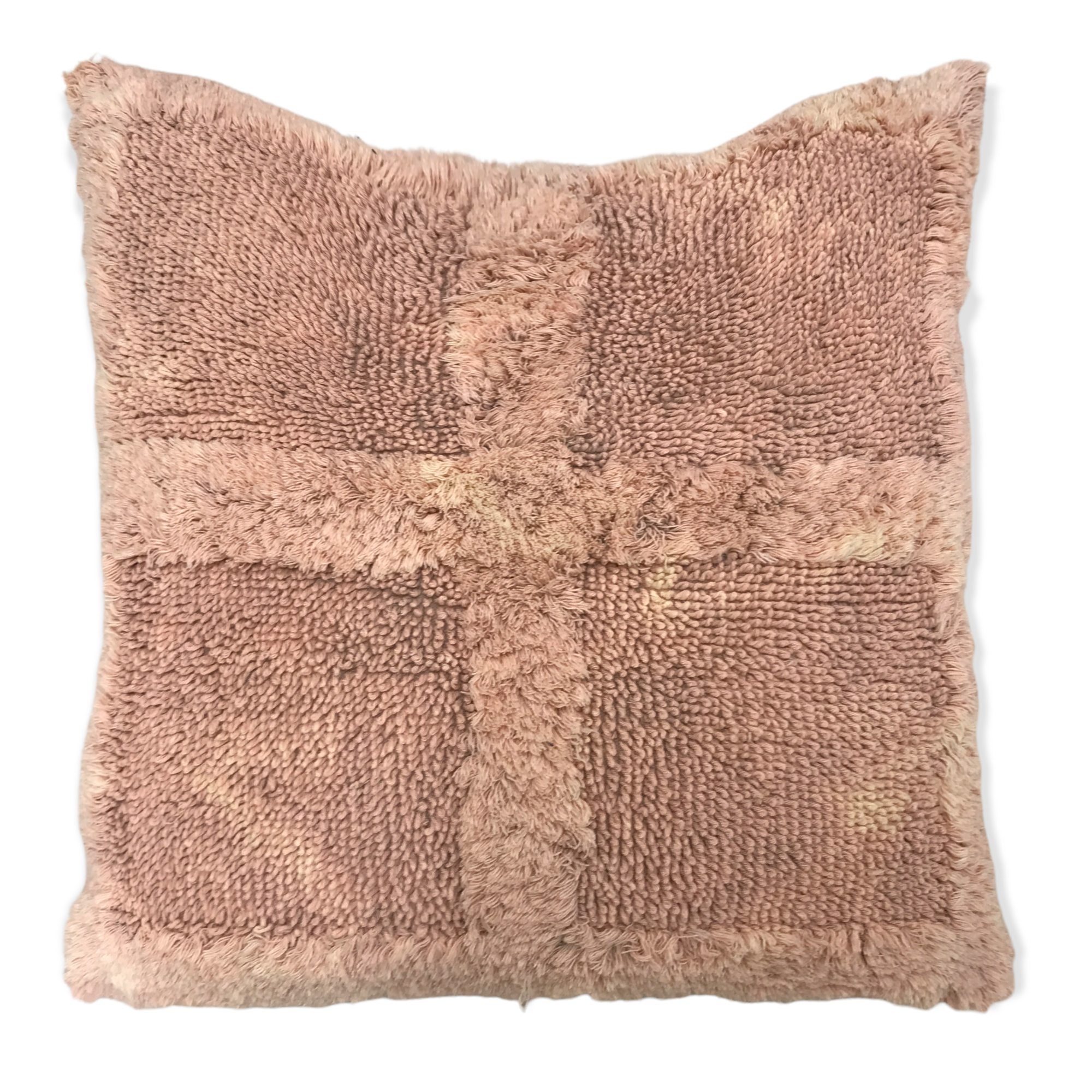 Stone Wash Cross Pattern Pillow-5