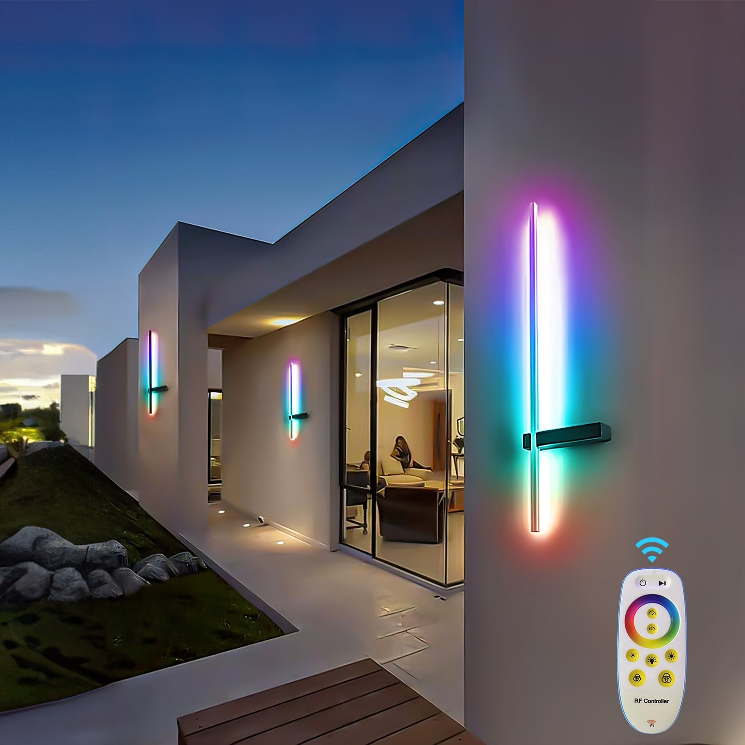 Minimalist Indoor & Outdoor Wall Light-2