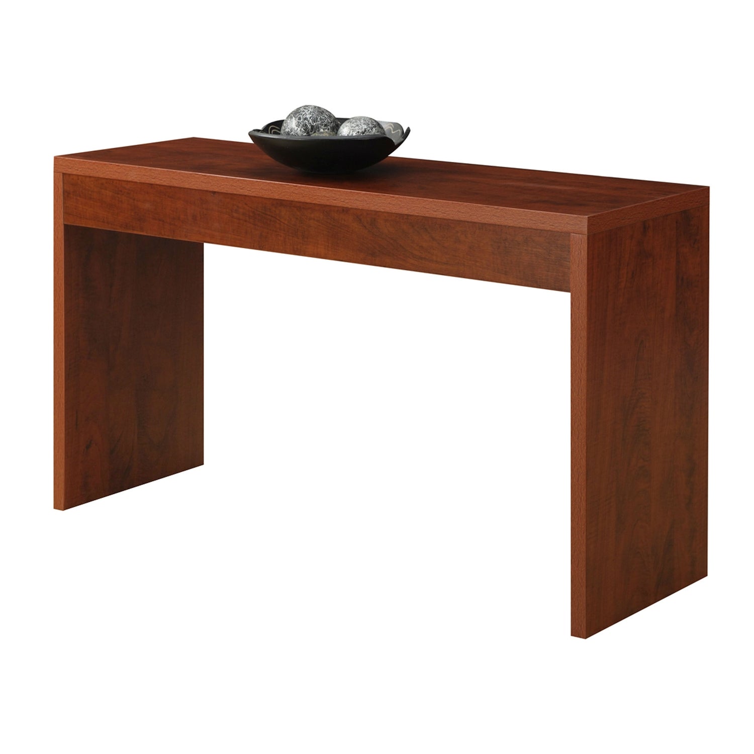 Cherry Finish Sofa Table Modern Living Room Console Table-1