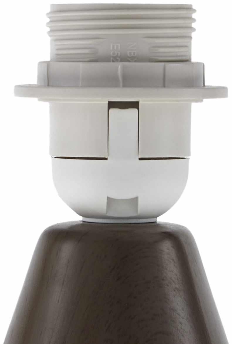 Cocconato Dark Brown Ceramic Table Lamp - PRHOMZ