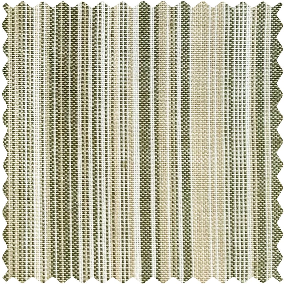 Casey Light Striped Cotton Custom Curtains