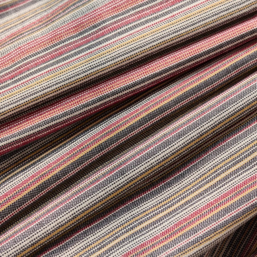 Casey Light Striped Cotton Custom Curtains