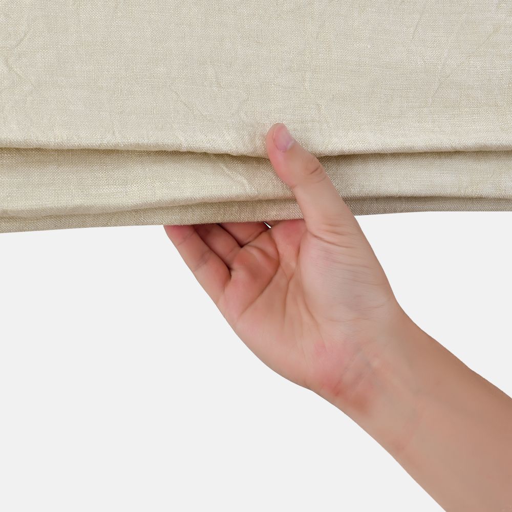 Cecilia Pure Linen Roman Shade
