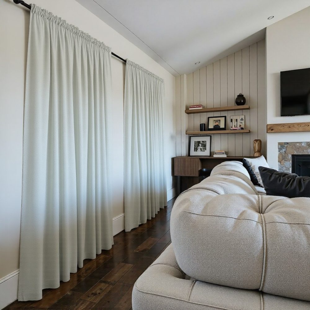 Cecilia Pure Linen Sheer Curtains For Living Room