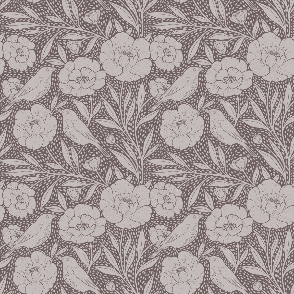 Charlene Wallpaper by Claire's Creative Forest