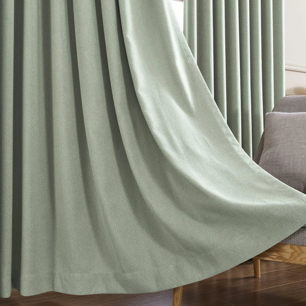 Chaska Unique Polyester Textured Curtains