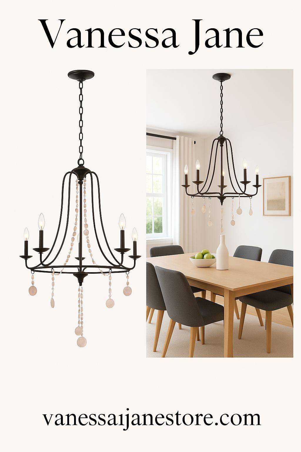 World Imports Matira 5-Light Oil Rubbed Bronze Chandelier