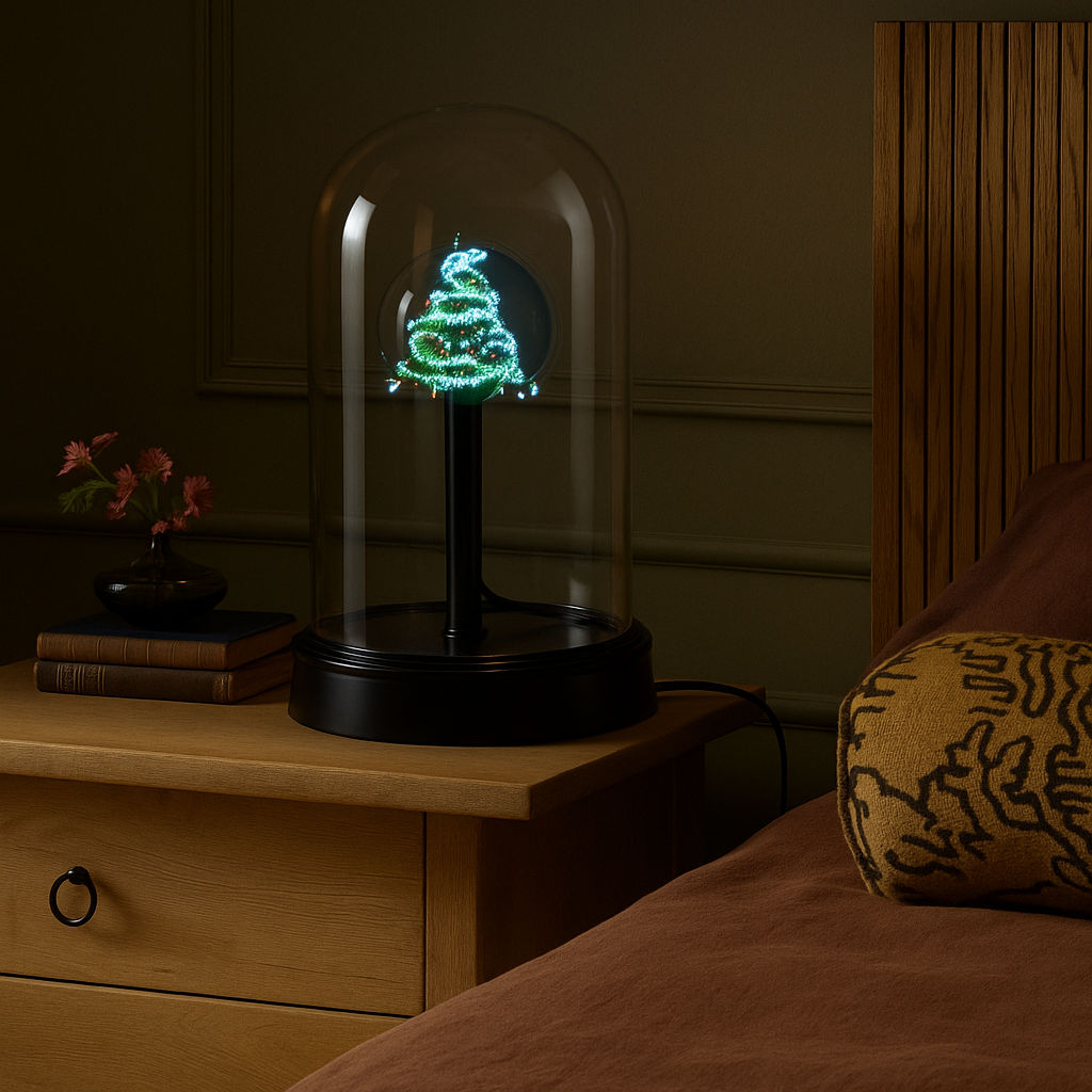 3D Hologram Projector Lights Table Lamp-4