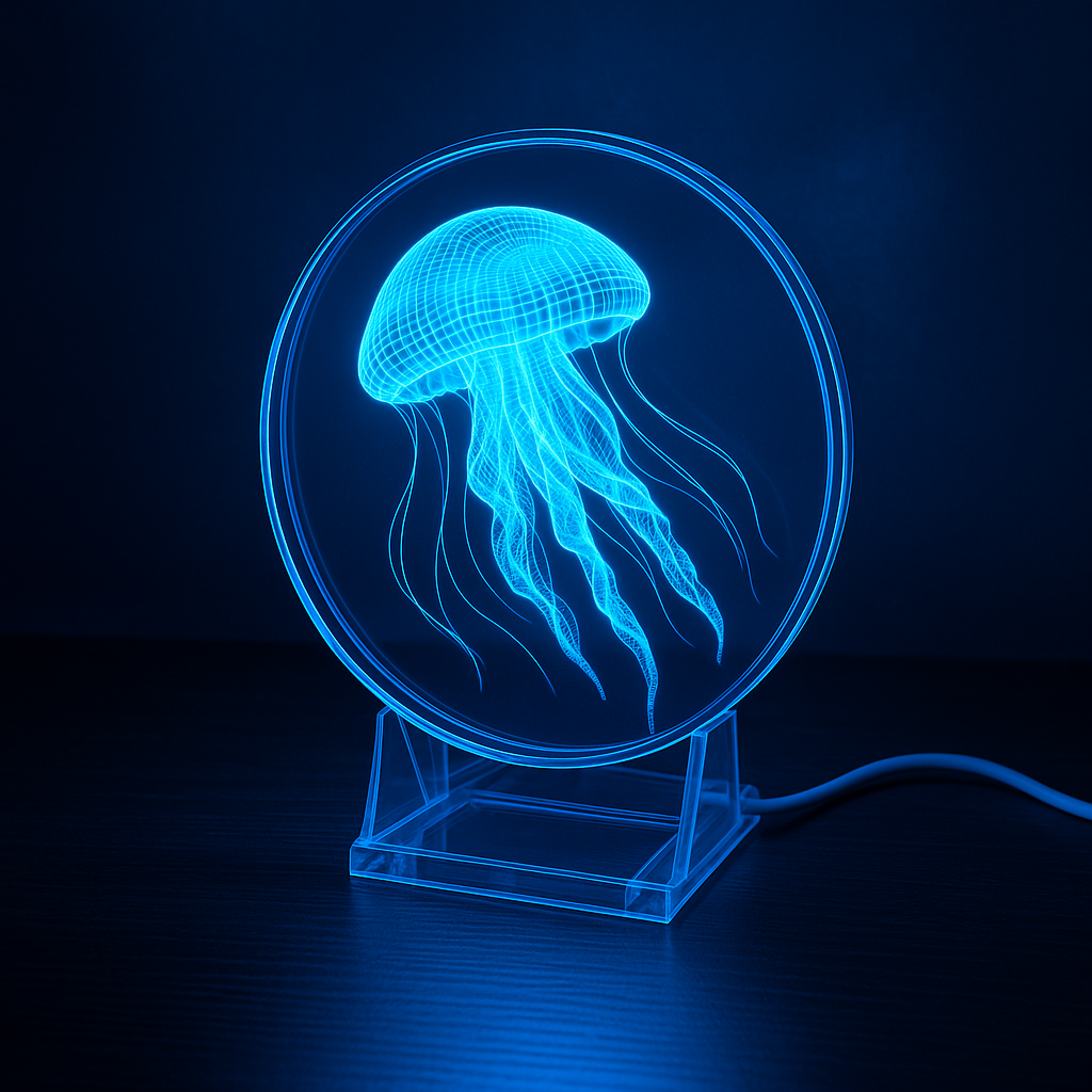 Mini 3D Projector Lights, DIY Holiday Lights-0