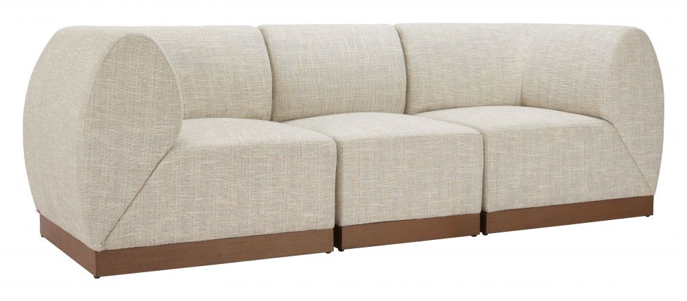 Christy Fabric Outdoor Armless Chair
