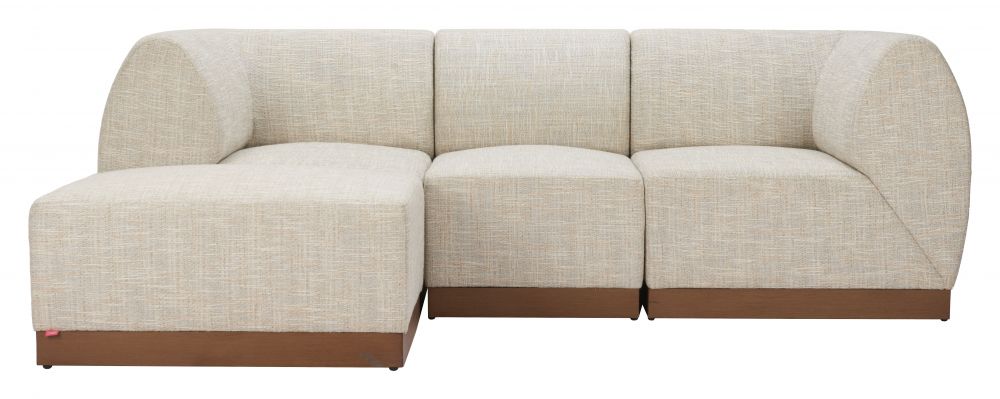 Christy Fabric Outdoor Armless Chair