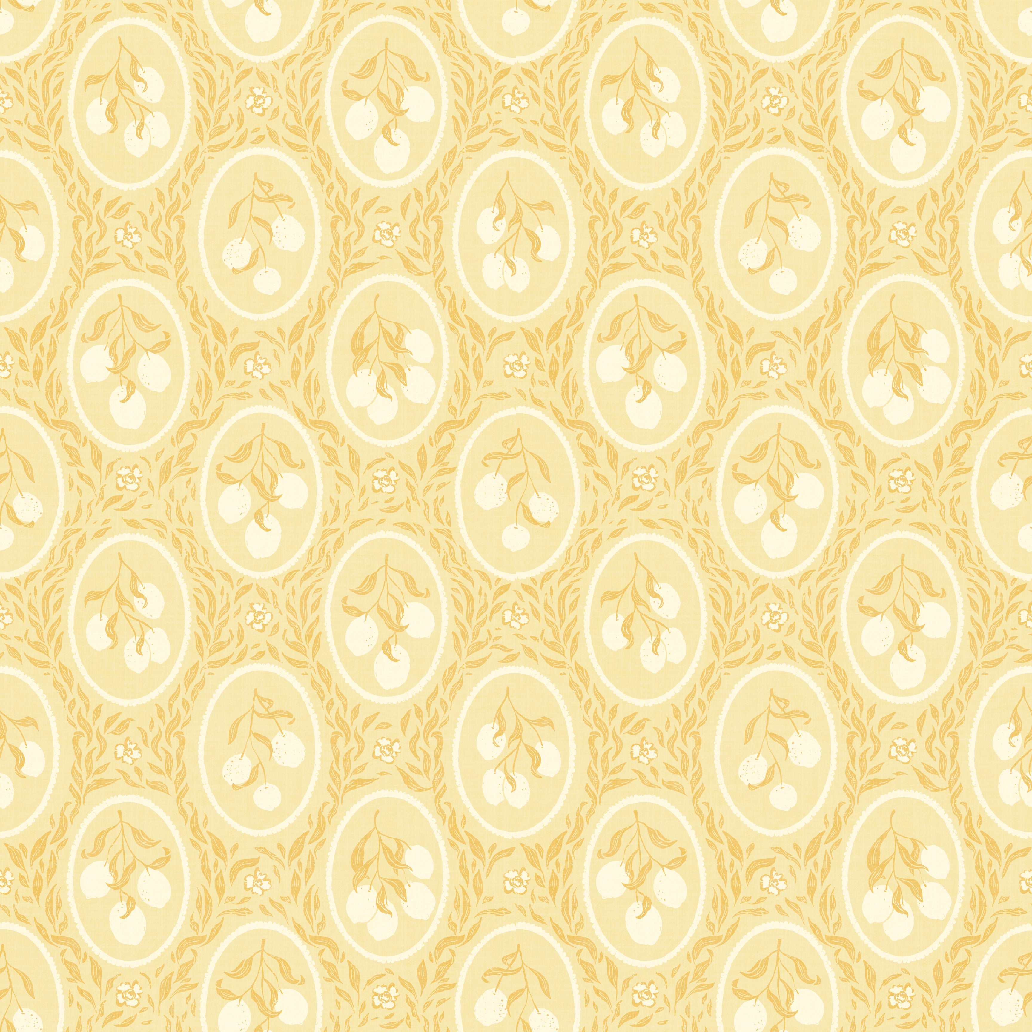 Citrine Wallpaper by Biba Nima Design