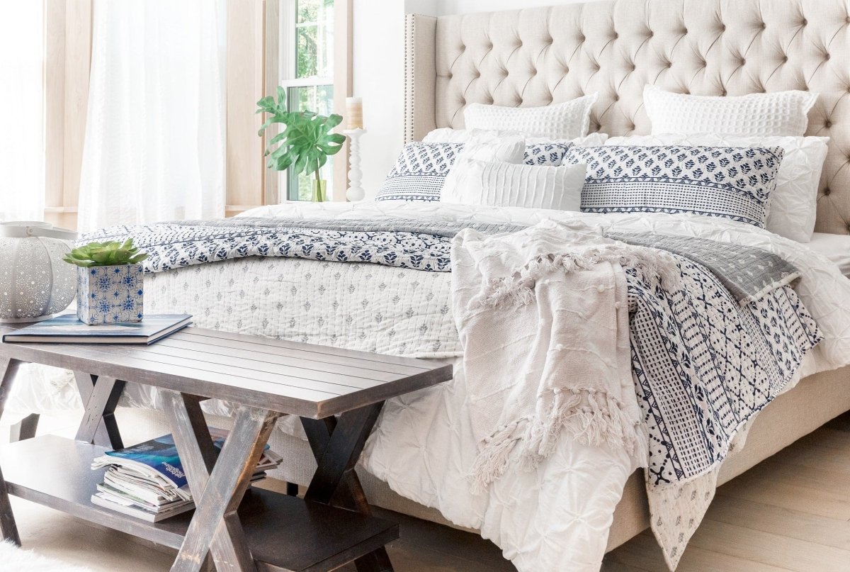 Monique Stripe 3 Piece Quilt Set