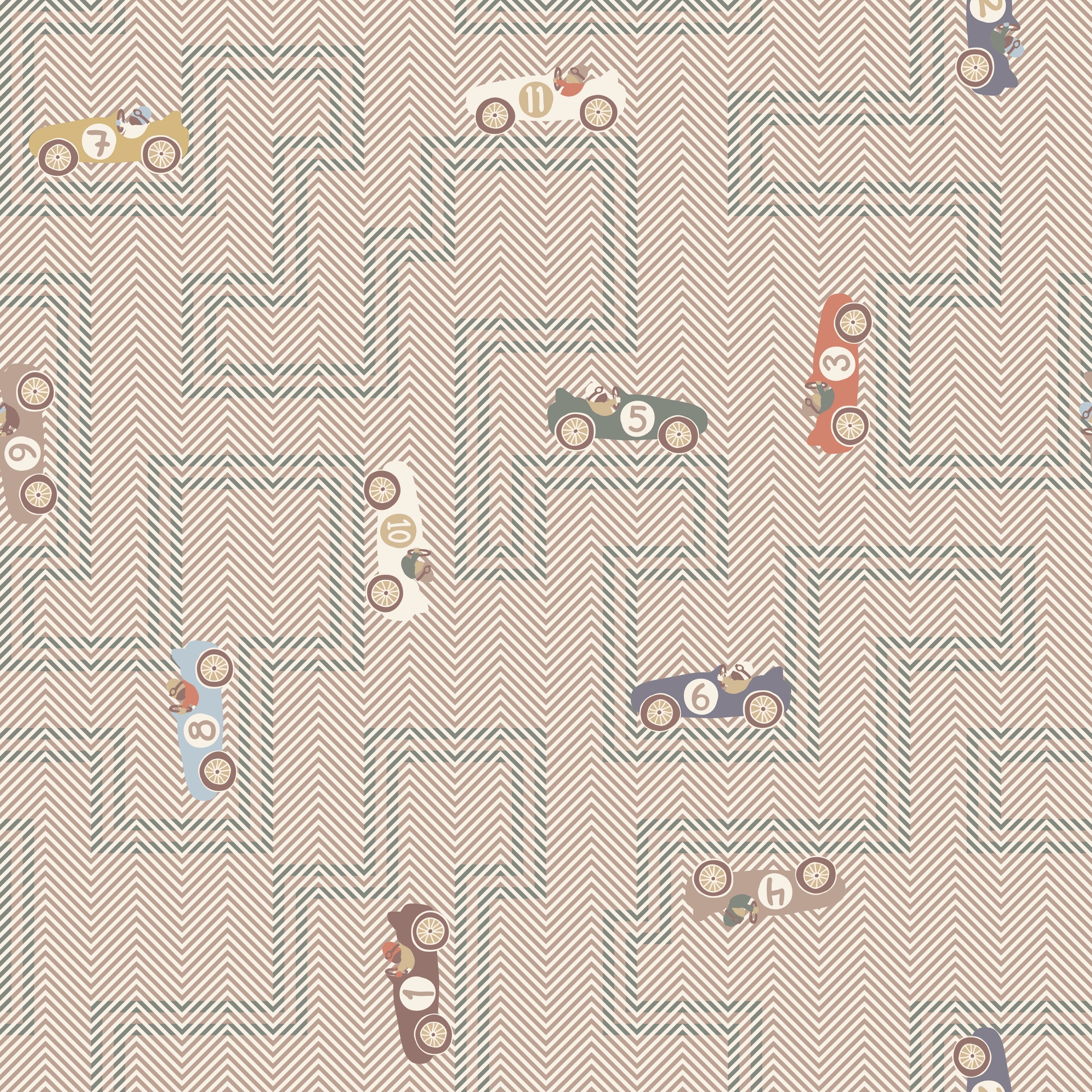 Colton Wallpaper by Ulrika Charlotta