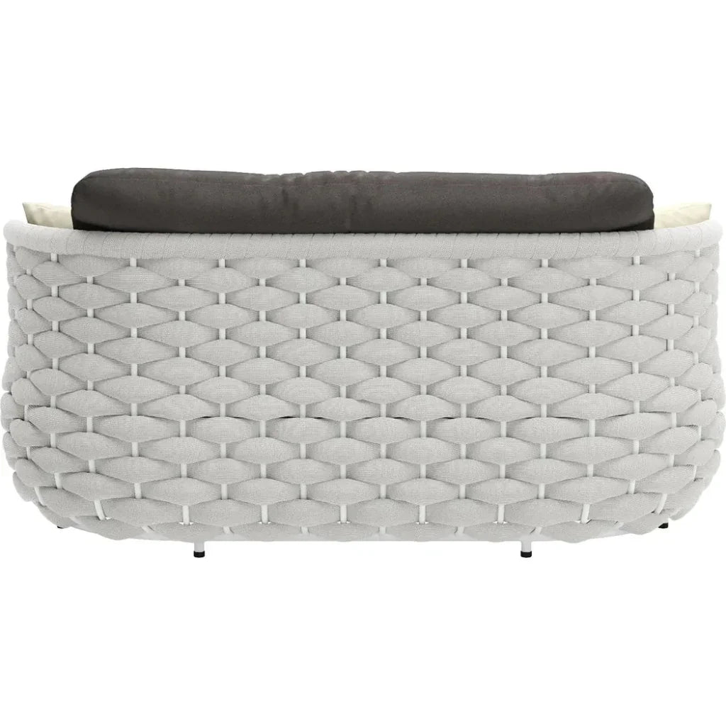Coral Reef Loveseat Gray