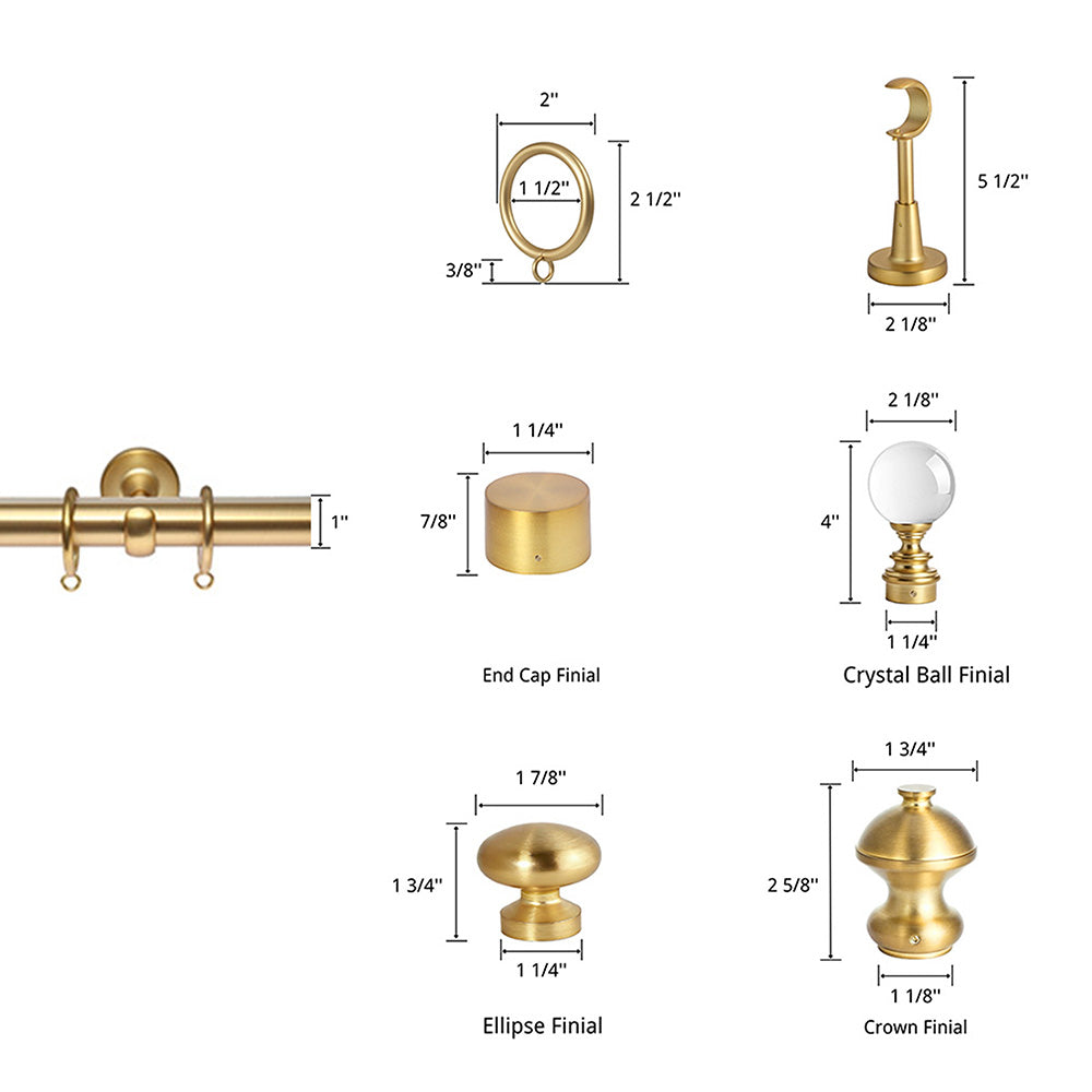 Lyne Custom Curtain Rods