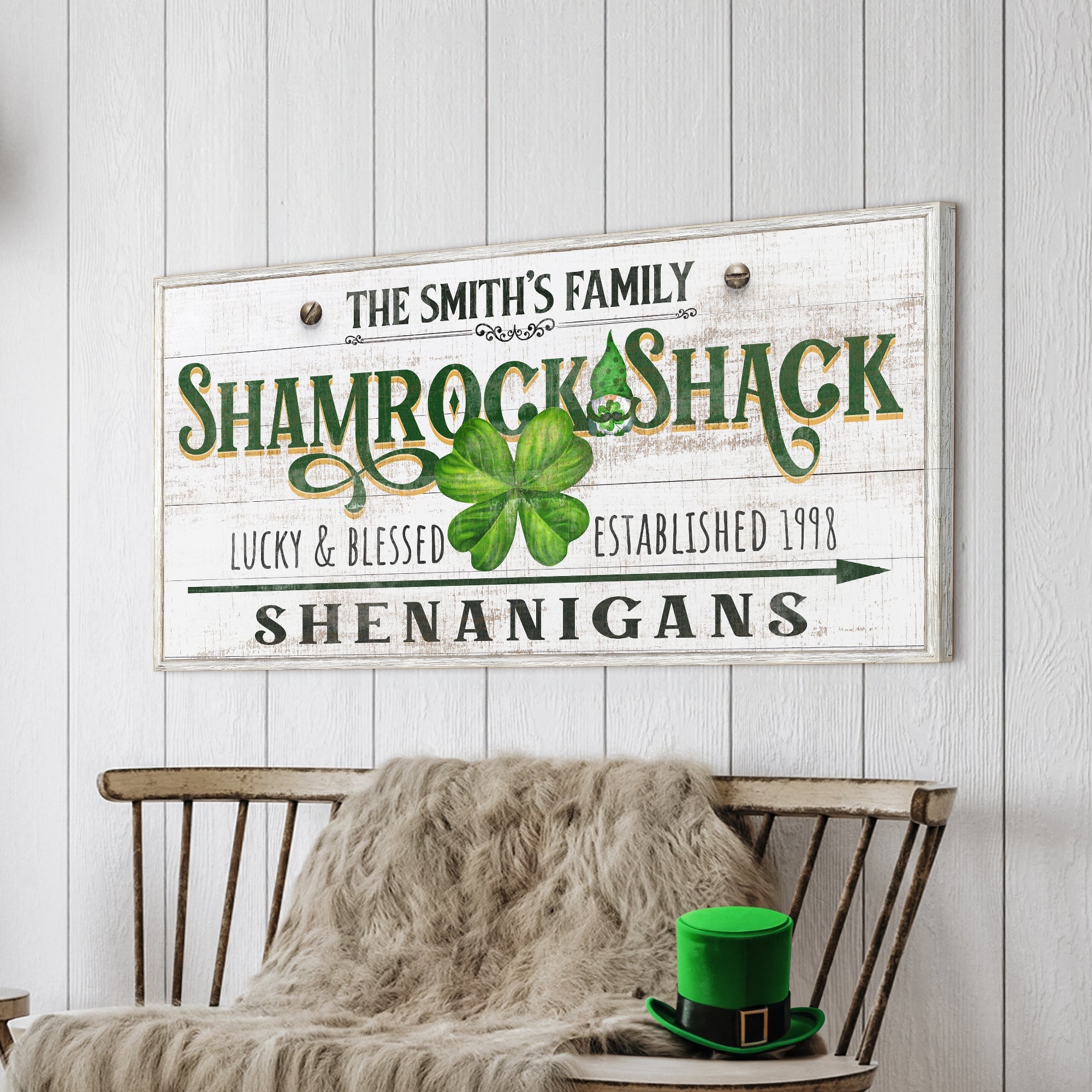 Custom Shamrock Shack Sign