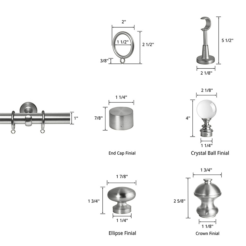 Lyne Custom Curtain Rods