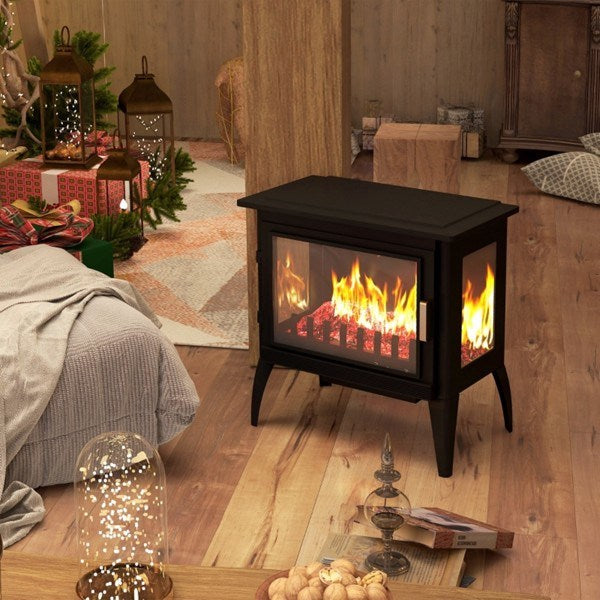 1500W 24" Electric Fireplace Stove-0