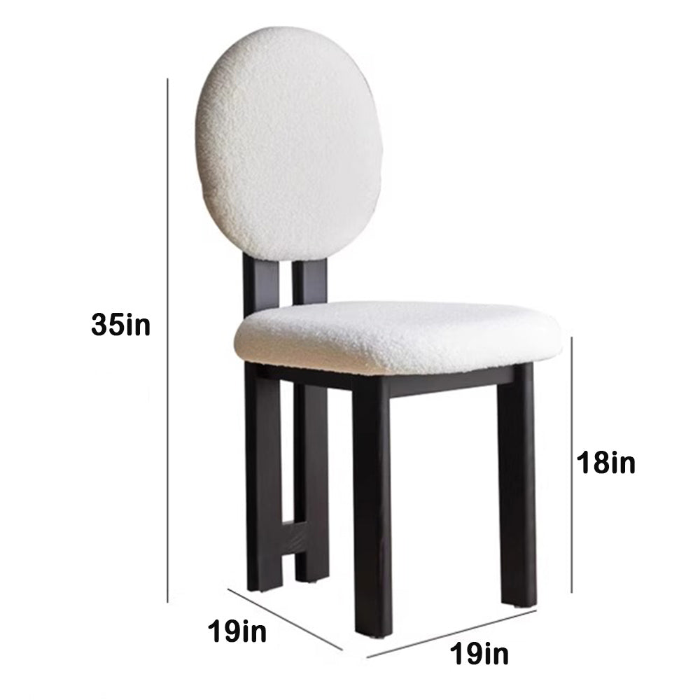 Dining Chairs Set of 2, Upholstered Wooden Dining Room Chairs-1