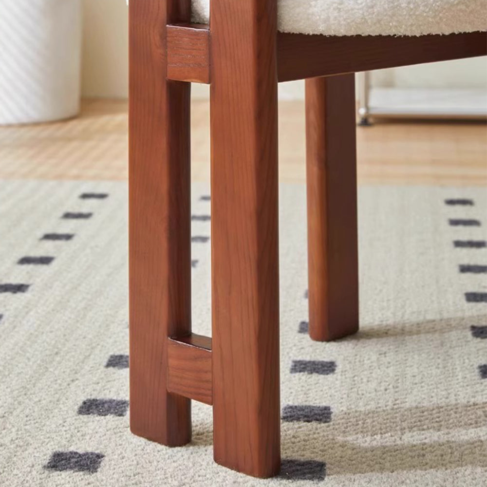 Dining Chairs Set of 2, Upholstered Wooden Dining Room Chairs-4