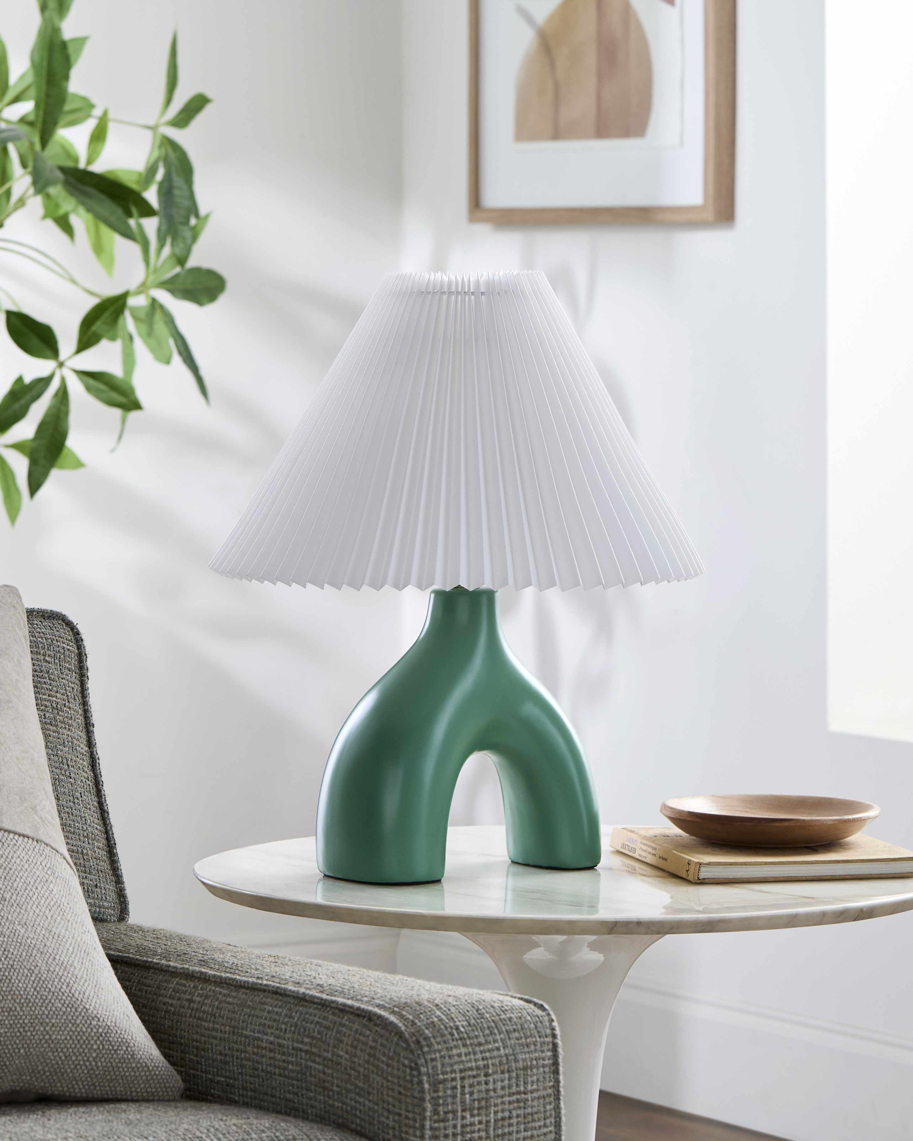 Ottenhofen Green Table Lamp-0