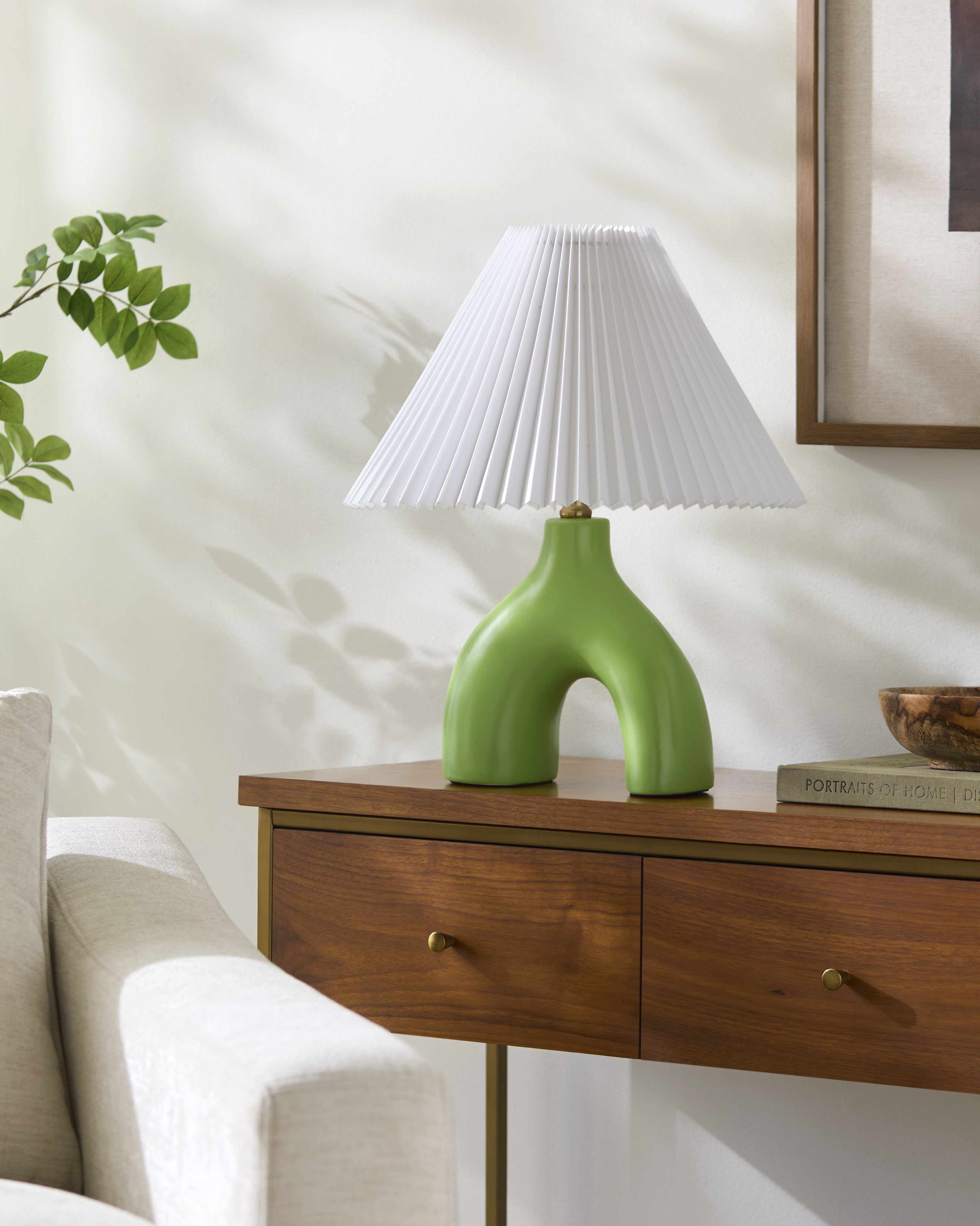 Ottenhofen Lime Green Table Lamp-0
