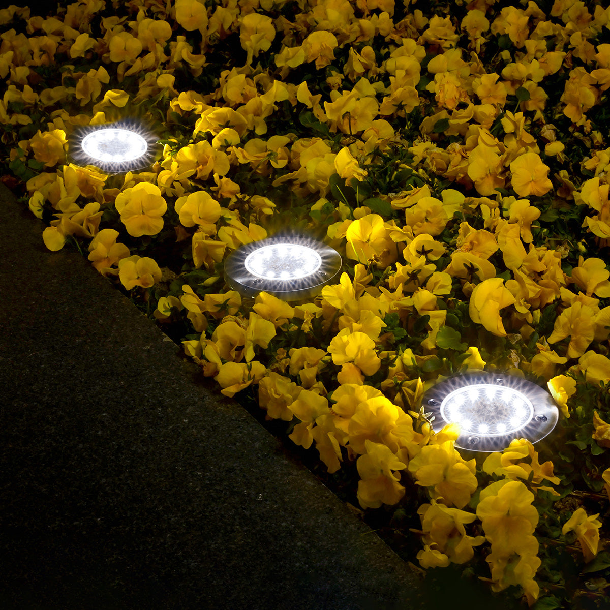 Gigalumi Solar Ground Lights Set (12 Pack)-3