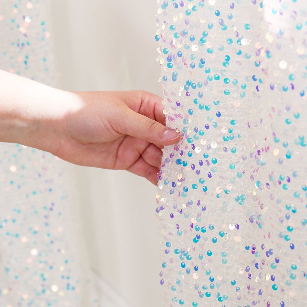 Ballgown Glam Sparkle Sequins Window Curtain Panel