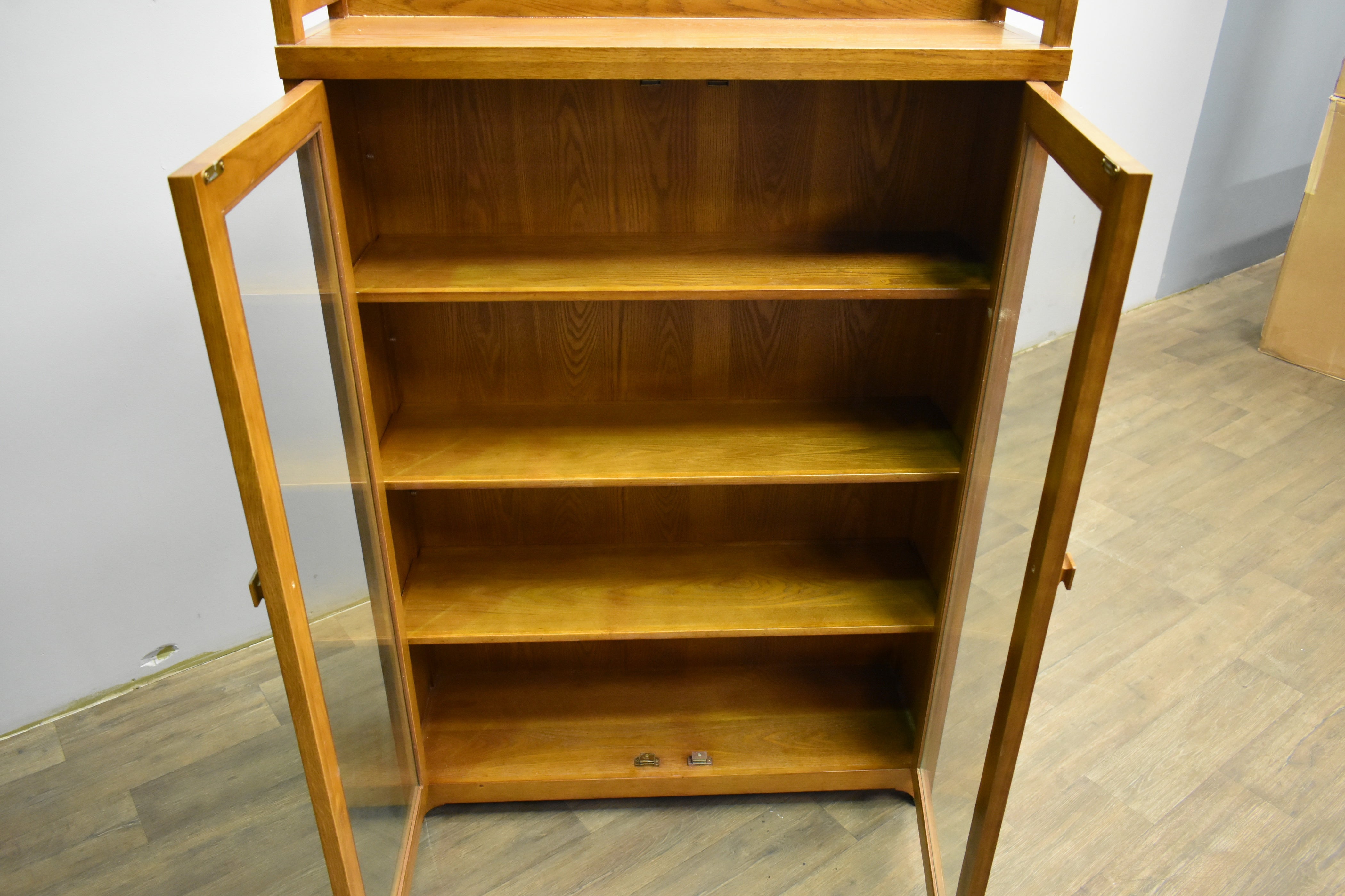 Mission Bookcase / Curio Cabinet - Michael's Cherry (MC1)