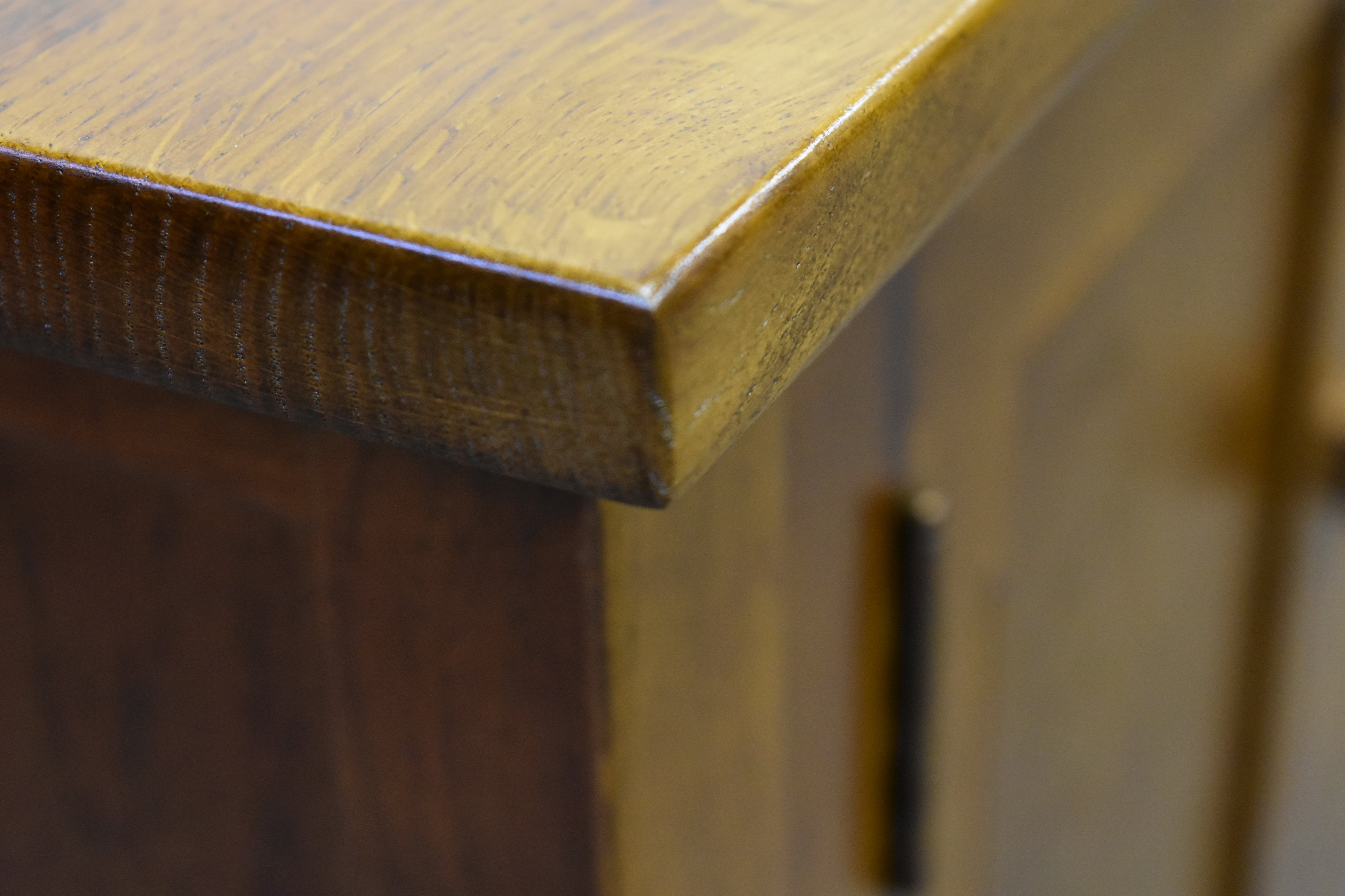 Mission 2 Door, 2 Drawer Console Table - Michael's Cherry - 52"