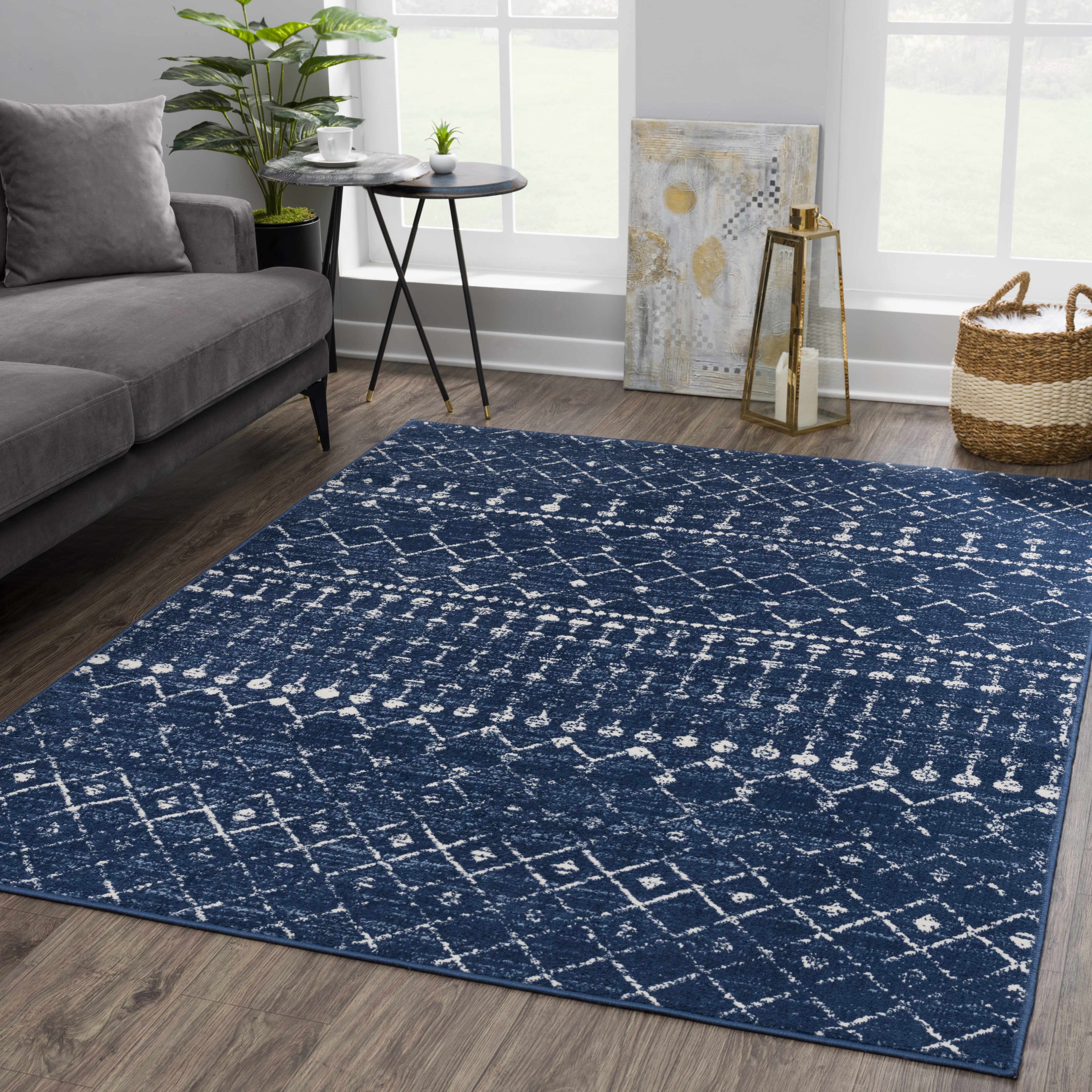 Tigrican Navy 2335 Area Rug-0