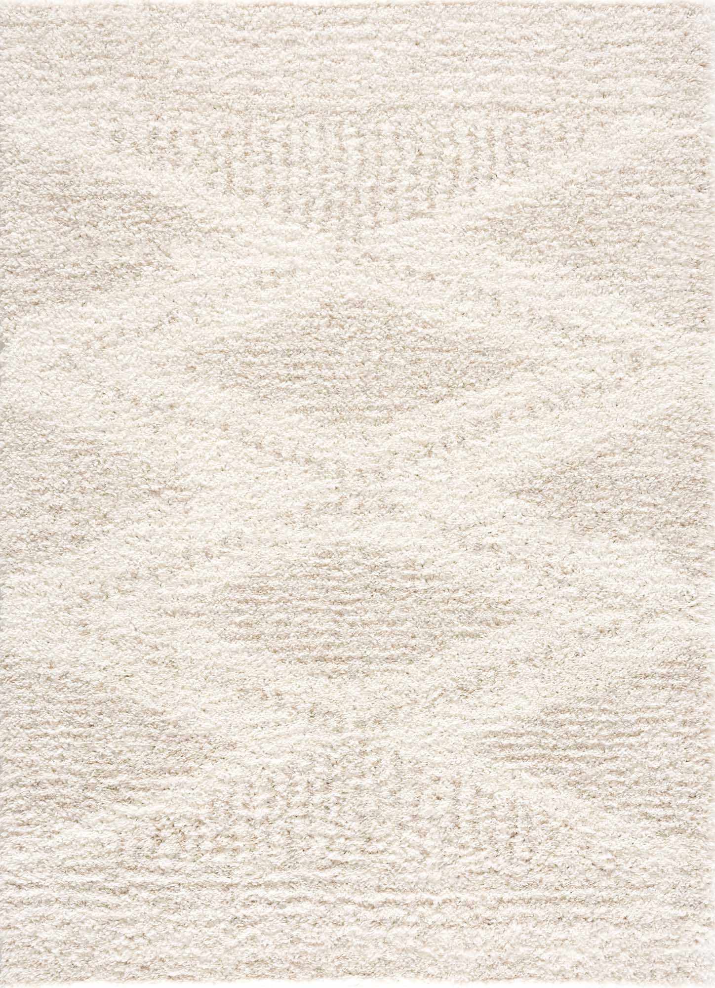 Trunding Plush Area Rug in Light Beige