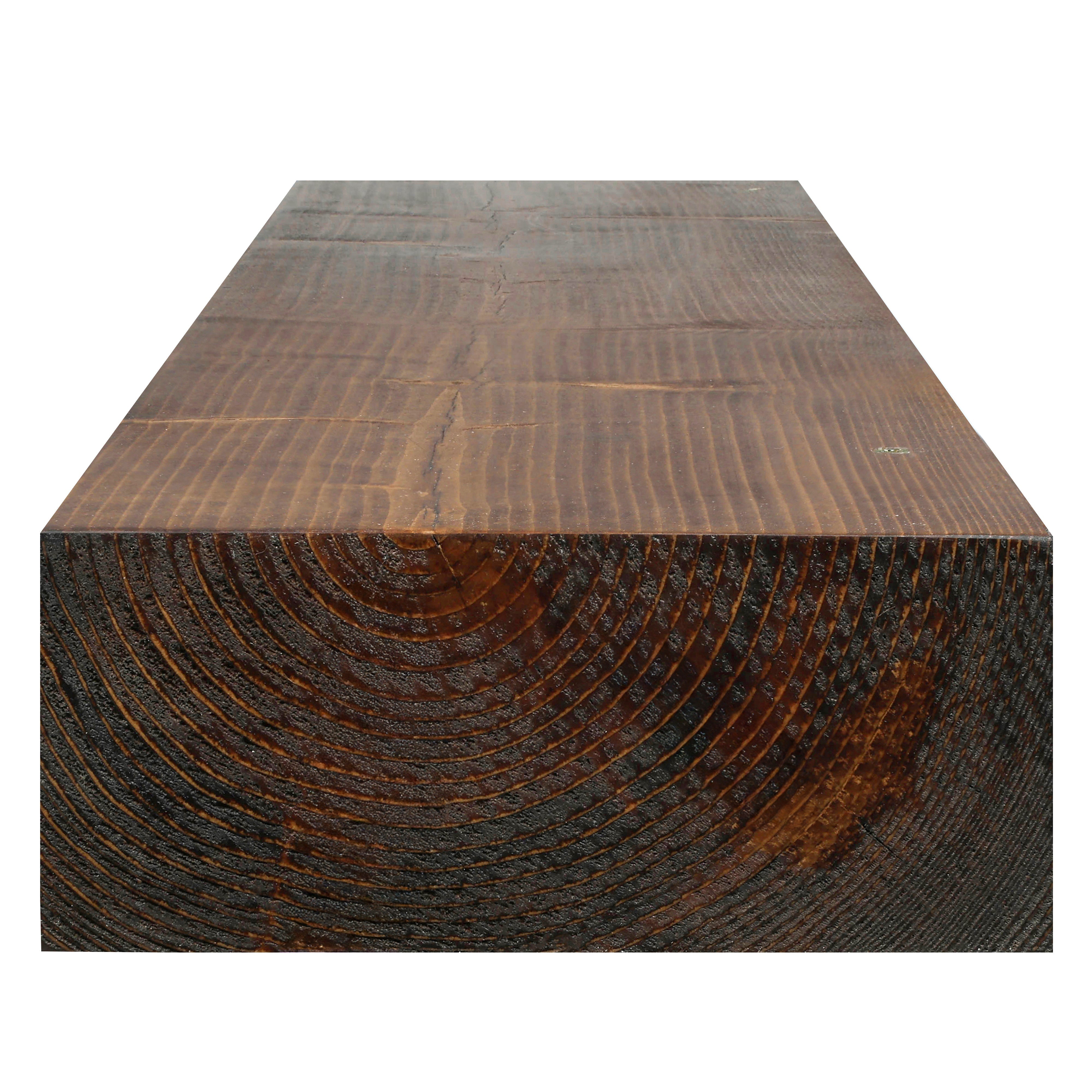 Smooth Solid Floating Timber Fireplace Mantel Shelf