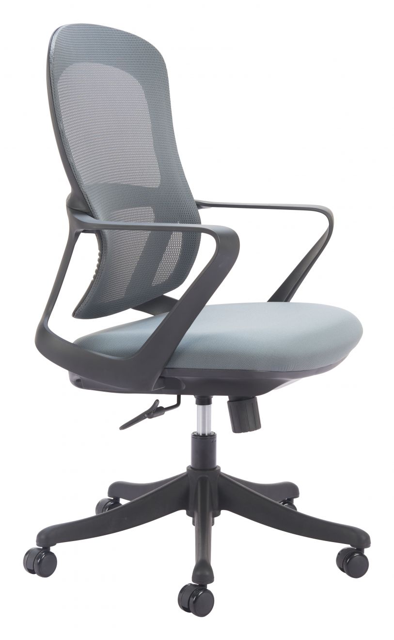 Delo Grey Mesh Fabric Office Chair